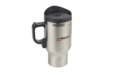Image of Wagan 12V Deluxe Heated Mug, Gray, One Size, EL6100