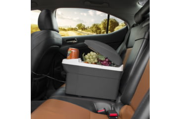 Image of Wagan 6 Quart Personal Fridge/Warmer, Gray, One Size, EL6206