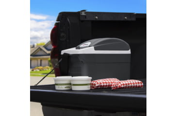 Image of Wagan 6 Quart Personal Fridge/Warmer, Gray, One Size, EL6206