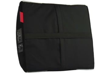 Image of Wagan Heated Massage Lumbar Cushion, Gray, One Size, IN9514