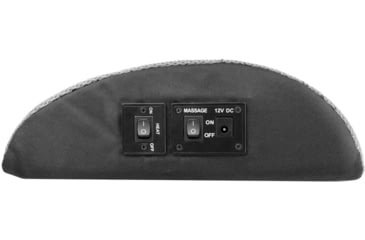 Image of Wagan Heated Massage Lumbar Cushion, Gray, One Size, IN9514