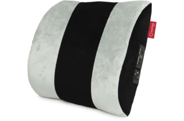 Image of Wagan Heated Massage Lumbar Cushion, Gray, One Size, IN9514