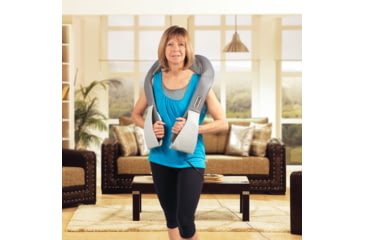 Image of Wagan Heated Shiatsu Massage Belt, Gray, One Size, IN9531