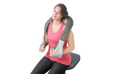 Image of Wagan Heated Shiatsu Massage Belt, Gray, One Size, IN9531