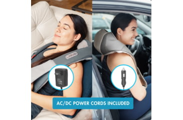 Image of Wagan Heated Shiatsu Massage Belt, Gray, One Size, IN9531