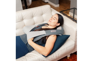 Image of Wagan Heated Shiatsu Massage Belt, Gray, One Size, IN9531