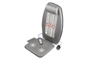 Image of Wagan Heated Shiatsu Massage Cushion, Gray, One Size, IN9990