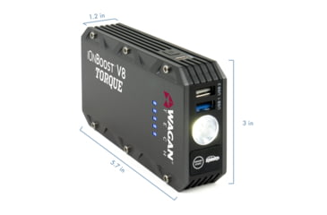 Image of Wagan iOnBoost V8 Torque, Gray, One Size, EL7505