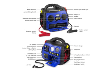 Image of Wagan Michelin Multi-Function Portable Power Source XR1, Blue, One Size, ML0728