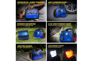 Image of Wagan Michelin Multi-Function Portable Power Source XR1, Blue, One Size, ML0728