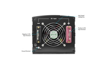 Image of Wagan ProLine 3000W Inverter &amp; Remote 12V, Black, One Size, EL3742