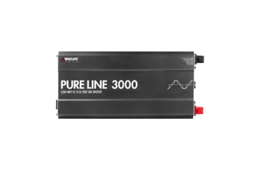 Image of Wagan Pure Line 3000W Pure Sine Inverter, ETL, Black, One Size, EL3810