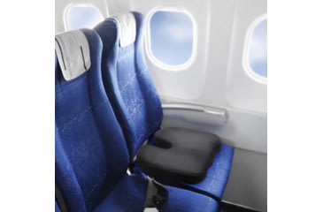 Image of Wagan RelaxFusion Coccyx Cushion, Black, One Size, IN9113