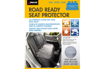 Image of Wagan Road Ready Seat Protector, Black, Small, IN6602