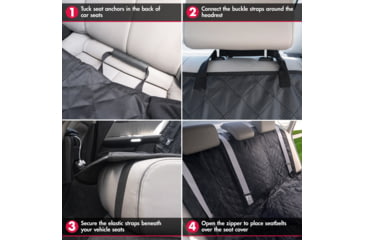 Image of Wagan Road Ready Seat Protector, Black, Small, IN6602