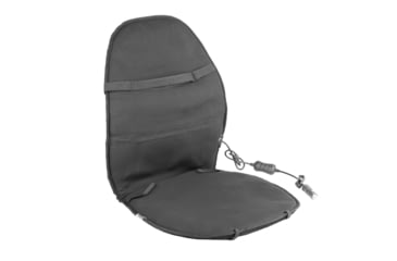 Image of Wagan Tech 12-Volt Deluxe Velour Heated Seat Cushion, Black, One Size, IN9448