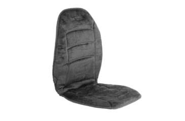Image of Wagan Tech 12-Volt Deluxe Velour Heated Seat Cushion, Black, One Size, IN9448