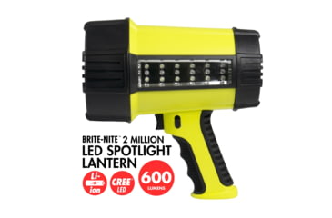 Image of Wagan Tech Brite-Nite 2 Million LED Spotlight Lantern Li-Ion, Yellow, One Size, EL2484
