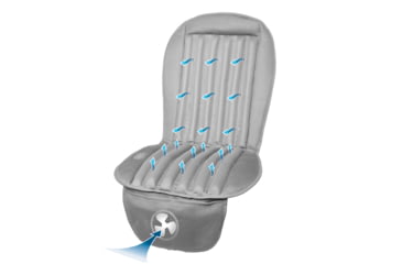 Image of Wagan Tech Cool Air Car Cushion, Black, One Size, IN9886