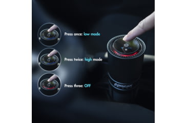 Image of Wagan Tech USB Deluxe Air Purifier, Gray, One Size, EL2872