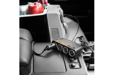 Image of Wagan TravelCharge 4-Way Socket Output, Black, One Size, EL9139
