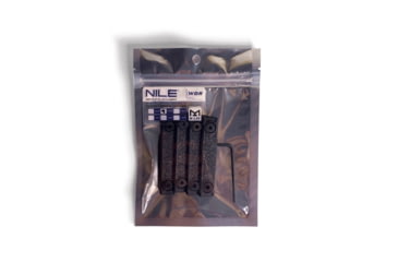 Image of Walker Defense Research 2 M-LOK Slot Length Nile Silicon Carbide M-LOK Rail Covers, 4 Pack, NILE-2-SLOT-4-PACK