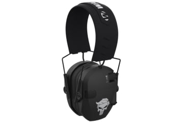 Image of Walkers Razor Slim Punisher Ear Muffs, 23dB, 1 Pair, Black, GWPRSEMT24PUN