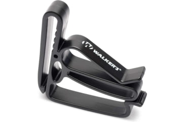 Image of Walkers Belt Clip Holder, Molded Polymer Construction, Black, GWP-BELTLOOP