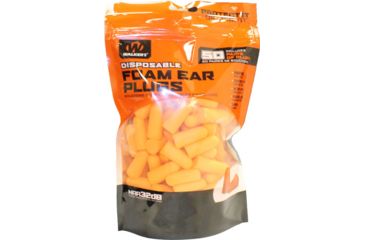 Image of Walkers Foam Ear Plugs, 32 dB NRR, Orange, 50 Pair, GWP-FP50-BAG