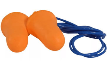 Image of Walkers Foam Corded Ear Plugs, 32 dB NRR, Orange, 50 Pair, GWP-CORDPLGBKT