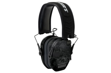 Image of Walkers GWPRSEMYP Razor Slim Electronic Polymer 23 DB Over The Head Typhoon Camo