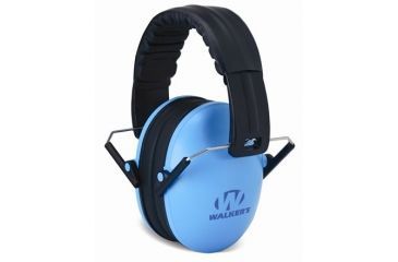Image of Walkers Baby &amp; Kids Passive Protection Folding Ear Muffs, 23 dB NRR, Blue, GWP-FKDM-BL
