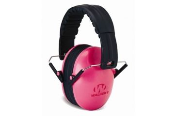 Image of Walkers Baby &amp; Kids Passive Protection Folding Ear Muffs, 23 dB NRR, Pink, GWP-FKDM-PK