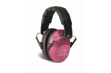 Image of Walkers Pro Low Profile Folding Earmuffs, Pink, GWP-FPM1-PNK