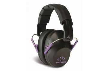 Image of Walkers Pro-Low Profile Folding Muff, Clam Pack, Black/Purple GWP-FPM1-BKPU