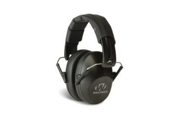 Image of Walkers Low Profile Folding Ear Muffs, 22 dB NRR, Black, GWP-FPM1