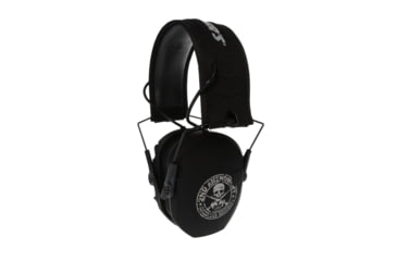 Image of Walkers Razor Freedom Series Ear Muffs, 23 dB NRR, Black 2nd Amendment, GWP-RSEMFS-2A