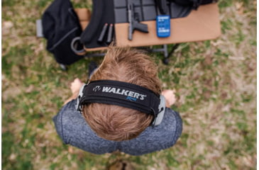 Image of Walkers Razor X-TRM Digital Ear Muffs, 21 dB NRR, Gray, GWP-XDRSEM-GY