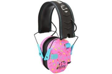 Image of Walkers Razor Slim Electronic Muff 23 dB Over the Head Pink Sprinkles, GWPRSEMSPRNKP