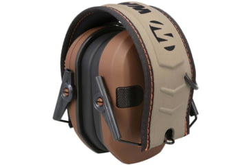 Image of Walkers Razor Slim Electronic Muff, Brown, GWP-RSEM-LEB