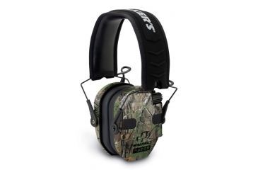 Image of Walkers Razor Slim Electronic Quad Ear  Muff, Realtree XTRA, GWP-RSEQM-CMO