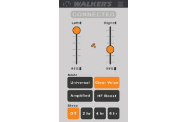 Image of Walkers Rechargeable Bluetooth Silencer in The Ear Pair, GWP-SLCR-BT