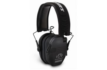 Image of Walkers Razor Series Slim Shooter Folding Electronic Ear Muffs, 23 dB NRR, Black, GWP-RSEM