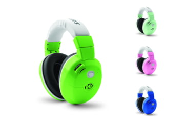 Image of Walkers Youth Electronic Ear Muff, Green, Mint, Pink, Royal Blue