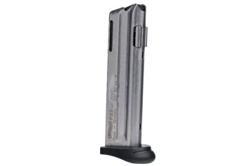 Image of Walther P22Q .22 LR 10 Round Pistol Magazine w/Finger Rest, Silver, 1 Pack, Steel, 512604-10RD