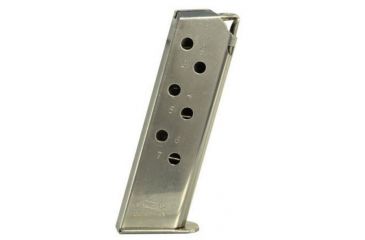 Image of Walther PPK/S 7 Round .380 ACP Magazine, Standard, Nickel, 1 Pack, Steel, 2246011-7RD