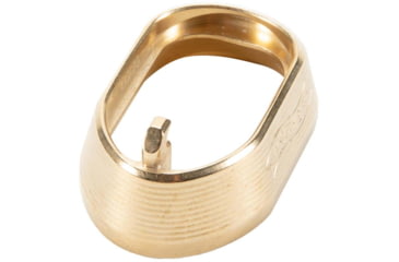 Image of Walther PPQ Flared Aluminum Magwell, Brass, 5132110