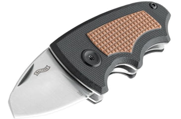Image of Walther MK40 Folding Knife, 1.5in, 440C, Drop Point, G10 Handle, 5.0855-US