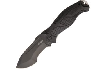 Image of Walther OSK II Outdoor Survival Knife Folding Knife,4.25in,440 Stainless Steel,Standard Edge,Black Synthetic Handle WAL50761