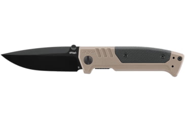 Image of Walther PDP Linerlock Spearpoint Folding Knife, 3.6in, D2, G10 Handle, Black, 5.0886-US